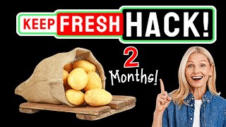 Potato Perfection The Ultimate Kitchen HACK for Keeping Potatoes Fresh for Months [upl. by Adonis]