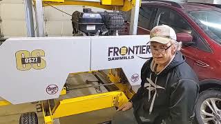 Adjusting and Tuning the Head on the Frontier OS27 Sawmill [upl. by Rayham354]