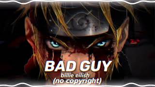 bad guy audio edit billie eilish no copyright remix [upl. by Vaughan]