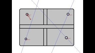 Statique graphique avec 4 actions mécaniques [upl. by Spohr2]