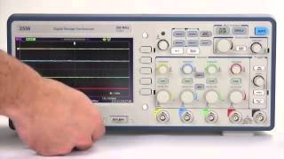 BK Precision 2550 Series 70 MHz to 300 MHz 2 GSa s Digital Storage Oscilloscopes [upl. by Asirehc495]