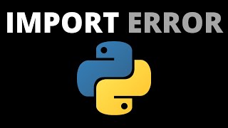 How to Fix quotNo Module Namedquot Error in Python  Python Tutorial [upl. by Ramiah]