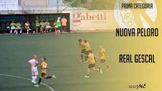 1a Categoria  Nuova Peloro vs Real Gescal [upl. by Urbana]