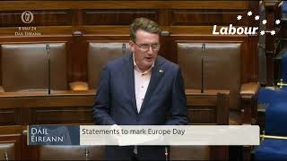 Dáil Éireann Statements to mark Europe Day  8th May 2024 [upl. by Jereld]