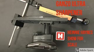 Ganzo Touch Pro Ultra  Heinnie Haynes Show For Scale [upl. by Inod]