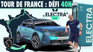 Tour de France en e3008  Rennes  Lille  Dernière étape des Jeux ELECTRA  Résultats et bilan [upl. by Carling]