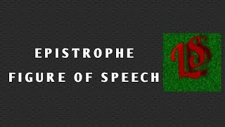 Epistrophe figure of speech [upl. by Airakaz]