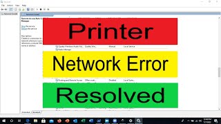 How to Fix the ‘Printer Cannot Be Contacted over the Network’ Error on Windows 1087 [upl. by Allwein919]