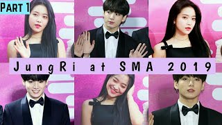 JungRi  SMA 2019 part1 [upl. by Suoivatra663]