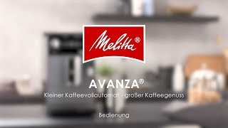 Melitta® Avanza® Bedienung [upl. by Jurkoic549]