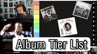 HipHop Album Tier List [upl. by Iverson]