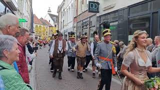 Oktoberfeest Sittard 2024 Gilde en Schutterij optocht [upl. by Ycrep168]