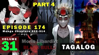 Black Clover Episode 174 Tagalog Part 4  Moris Libardirt vs Black Bulls [upl. by Ennairod]