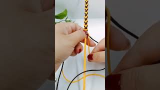 Rope braiding tutorial Handmade rope braiding shorts [upl. by Jessee958]