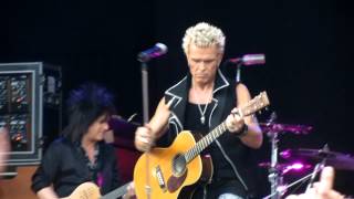 Billy Idol concert Hamburg Sweet Sixteen 10072012 HD [upl. by Adrahs]