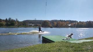 Wakeboarding practice [upl. by Aisset]