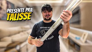 COMPRAMOS UM FUNDO NOVO PRO CANAL DA TALISSE 😂🤣 [upl. by Halie]