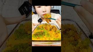 ASMR RAW SHRIMP  TOBIKO EGG [upl. by Ardnuek]