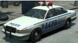 Qué pasa si apuntas a las Sirenas de policía GTA4 [upl. by Refeinnej141]