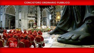 27 agosto 2022 Concistoro Ordinario Pubblico  Papa Francesco [upl. by Cooper]