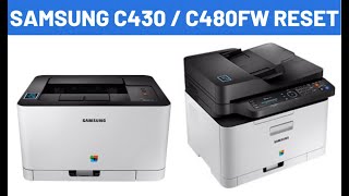 Samsung Xpress SLC480FW  C430W Yazıcı Reset Toner Chip Reset Çipsiz Çalıştırma [upl. by Auhsot]