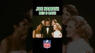 Joe Namath Bed amp Bath nfl football jets [upl. by Litt476]