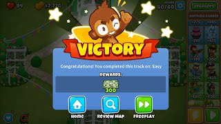 BLOONS TD 6  QUAD  DEFLATION  NO MONKEY KNOWLEDGE [upl. by Leugim]