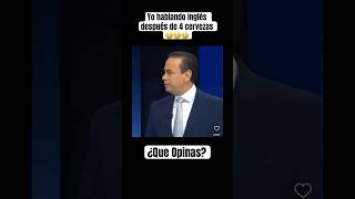 🍻Yo hablando Inglés después de 4 cervezas 😭😂 ¿Que opinas puertorico comisionadoresidente [upl. by Luckett]