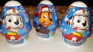 PAW PATROL Weihnachts Edition im Pudding Ü Eier [upl. by Adav]