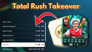 EA FC 25  3Rész  A teljes Total Rush Takeover Reward [upl. by Norrab]