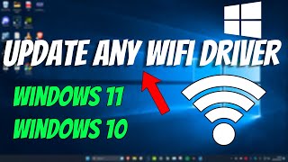 How to Download amp Install Any WiFi Driver for Windows 11 2023 [upl. by Anytsyrk]