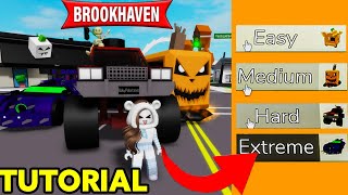 TUTTE LE CARAMELLE PER SBLOCCARE LE MACCHINE DI HALLOWEEN DI BROOKHAVEN ROBLOX [upl. by Neemsay202]