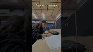 Study with me at college library studywithme library studyvlog mbbs shorts studygram ytshort [upl. by Attenoj]