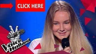 Romy Weevers – All I Want The Blind Auditions  The voice of Holland 2016 [upl. by Caril]