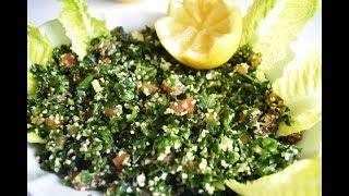 Lebanese Tabouli Salad Recipe  Taboulah recipe [upl. by Enyalb]