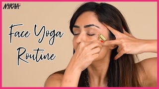 Face Yoga Routine to Boost Collagen amp Skin Elasticity ft Vibhuti Arora  House of Beauty  Nykaa [upl. by Ecnaled]