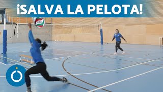 Tutorial VOLEIBOL para PRINCPIANTES ⭕ Cómo Salvar la Pelota en Vóley [upl. by Azpurua]