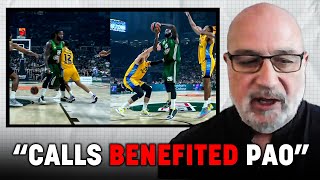 Analyzing Maccabi’s Complaints Did Referees Help PAO in Game 5 [upl. by Cob]