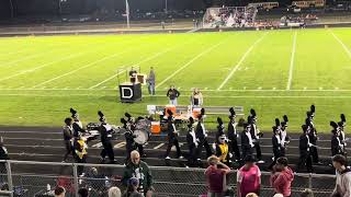 Dansville HS Band Halftime exit 101124 [upl. by Annodas]