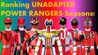 Ranking UNADAPTED SENTAI by ADAPTABILITY [upl. by Affay]