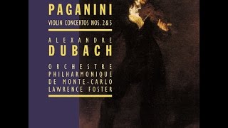 Alexandre Dubach  Niccolò Paganini Violin Concerto No 2 in B Minor Op 7  Adagio [upl. by Harbird564]