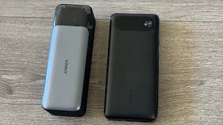 Anker Power Bank 737 Vs A 1383 Comparison [upl. by Ordnagela]