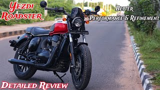 2023 Yezdi Roadster Review  Better Performance  Refinement and Comfort [upl. by Lucio]