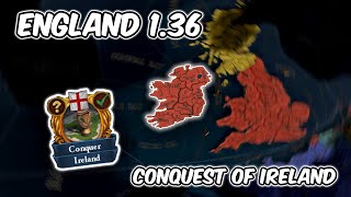 Conquest of Ireland  eu4 England 136 ep 2 [upl. by Aromat]