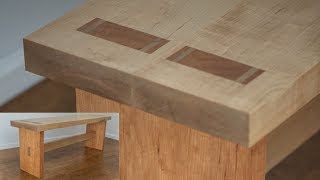 How to Make a Bench with Traditional Woodworking Joinery [upl. by Brigette]