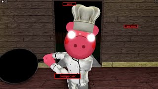 Roblox Piggy NEW CHEF PIGGY JUMPSCARE  Roblox Piggy RP [upl. by Cohn72]