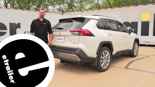 etrailer  Beginner’s Guide to Installing the DrawTite Trailer Hitch Receiver on a 2023 Toyota RAV4 [upl. by Enelhtak]