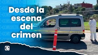 3jecutn a un hombre en bulevar Valsequillo presunto ataque directo [upl. by Babara165]