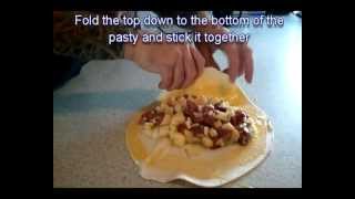 How To Crimp a Proper Cornish Pasty  Pure Catering [upl. by Stephenie]