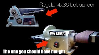 DONT BUY A 4x36 Belt Sander Before You Watch This  Buck Tool 4x36 Belt Sander Review [upl. by Modnar953]